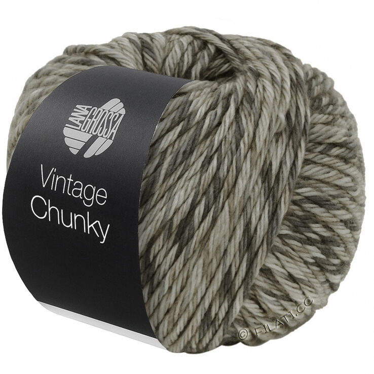 Lana Grossa Vintage Chunky | 01-бежевый/хаки