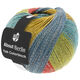 Lana Grossa MEILENWEIT 100g Yak Colorblock (ABOUT BERLIN) | 635-цвет ржавчины/ярко-розовый/горчичный/петрольный/нефрит меланжевый