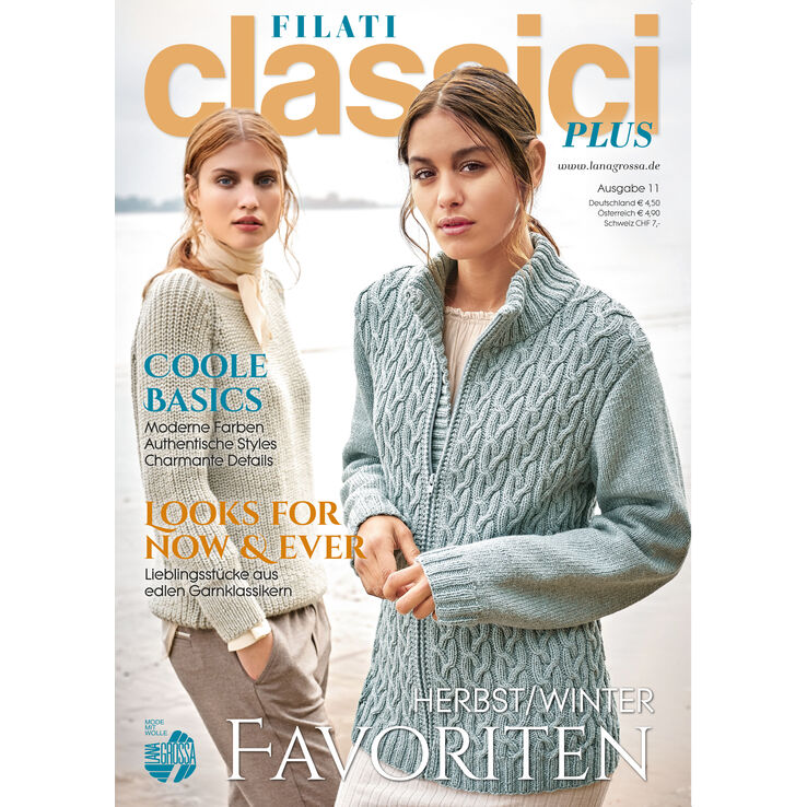 FILATI CLASSICI No. 11 - Журнал на немецком языке, инструкции на русском от Lana Grossa