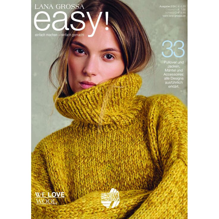 EASY No. 2/24 - Журнал на немецком, инструкции на русском языке от Lana Grossa