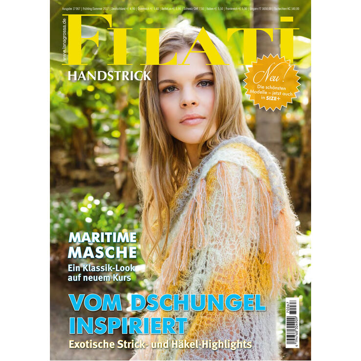 FILATI Handstrick No. 67 - Журнал на немецком, инструкции на русском языке от Lana Grossa