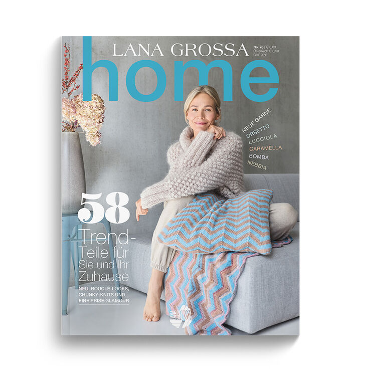 home No. 78 - Журнал на немецком, инструкции на русском языке от Lana Grossa
