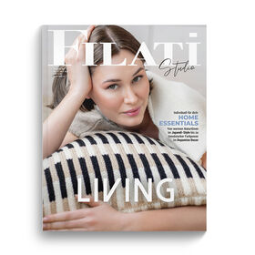 LIVING No. 1 - Журнал на немецком,  инструкции на русском языке от FILATI Studio