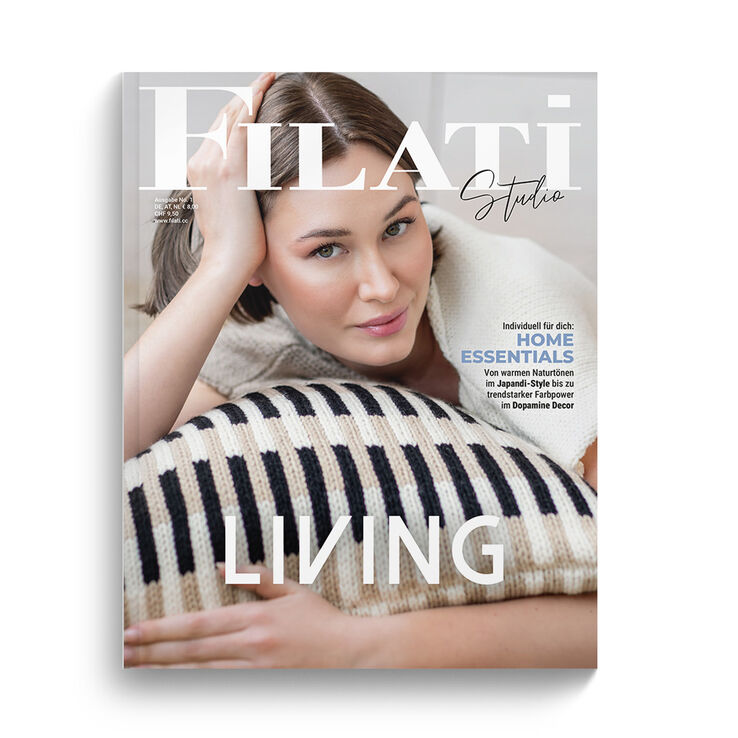 LIVING No. 1 - Журнал на немецком, инструкции на русском языке от FILATI Studio