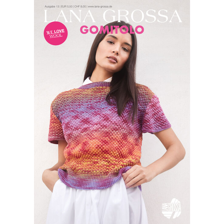 GOMITOLO No. 13 - Журнал на немецком,  инструкции на русском языке от Lana Grossa