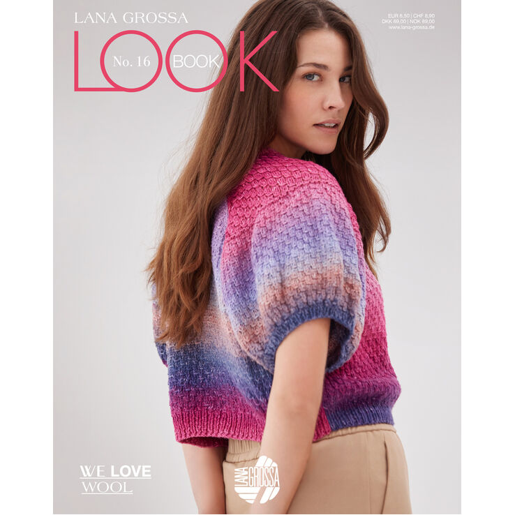 LOOKBOOK No. 16 - Журнал на немецком, инструкции на русском языке от Lana Grossa
