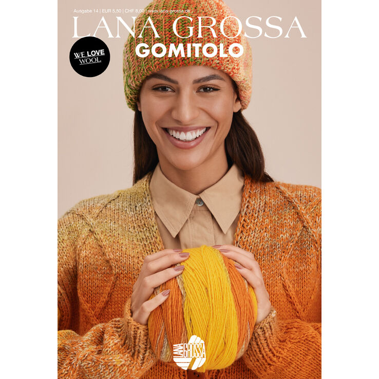 GOMITOLO No. 14 - Журнал на немецком, инструкции на русском языке от Lana Grossa
