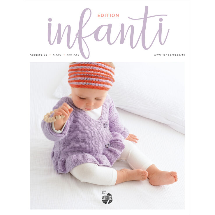 INFANTI EDITION No. 1 - Журнал на немецком, инструкции на русском языке от Lana Grossa