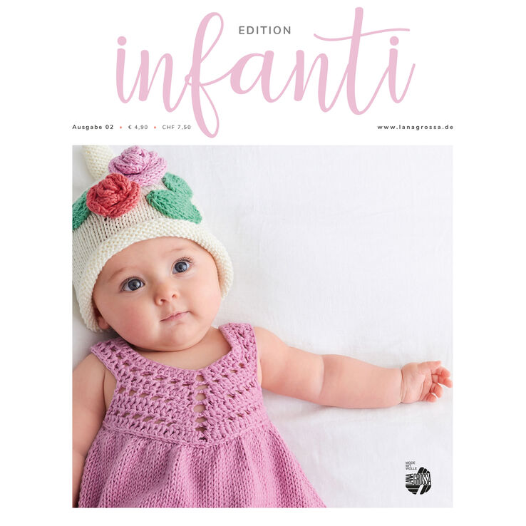 INFANTI EDITION No. 2 - Журнал на немецком, инструкции на русском языке от Lana Grossa