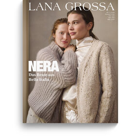 Nera No. 1 - Журнал на немецком,  инструкции на русском языке от Lana Grossa