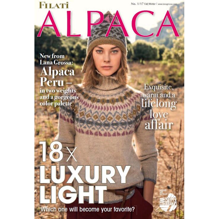 ALPACA No. 1 - English Edition от Lana Grossa