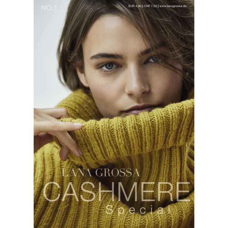 CASHMERE SPECIAL No. 1 - Журнал на немецком, инструкции на русском языке от Lana Grossa