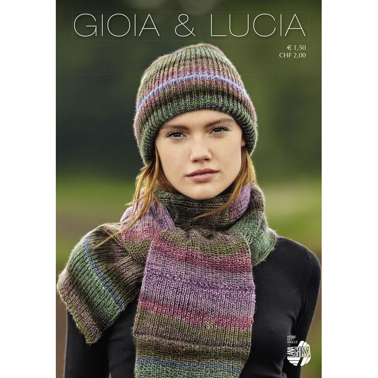 GIOIA & LUCIA Flyer - Журнал на немецком,  инструкции на русском языке от Lana Grossa