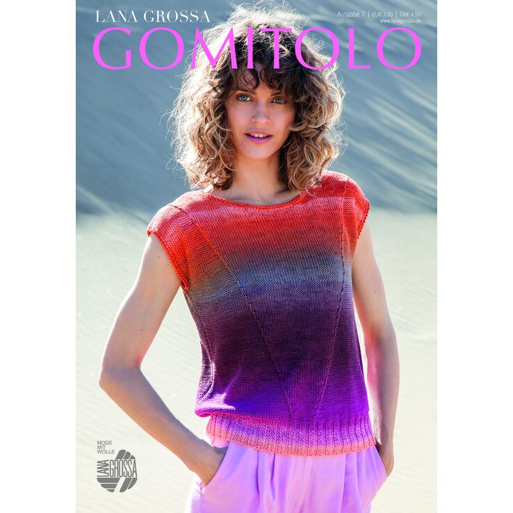 GOMITOLO No. 7 - Журнал на немецком,  инструкции на русском языке от Lana Grossa