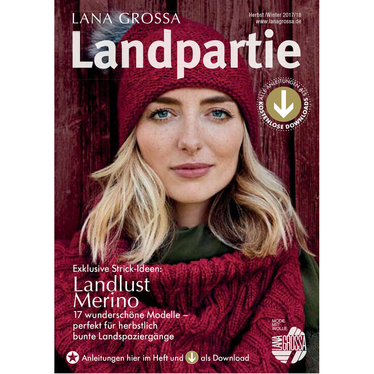LANDPARTIE 2017 инструкции на русском языке от Lana Grossa