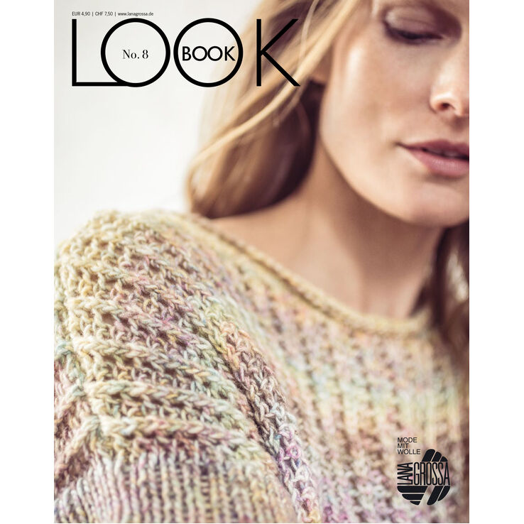LOOKBOOK No. 8 - Журнал на немецком, инструкции на русском языке от Lana Grossa