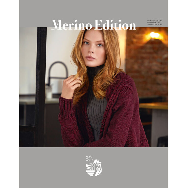 Merino Edition No. 1 - Журнал на немецком, инструкции на русском языке от Lana Grossa