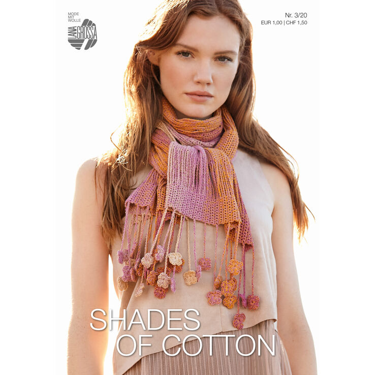 SHADES OF COTTON Flyer No. 3 - Журнал на немецком,  инструкции на русском языке от Lana Grossa