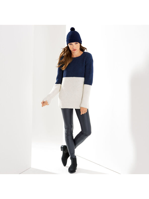 Lana Grossa Пуловер Cool Wool Big uni/melange