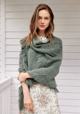 ПЛАТОК Cashmere 16 Fine & Silkhair от Lana Grossa