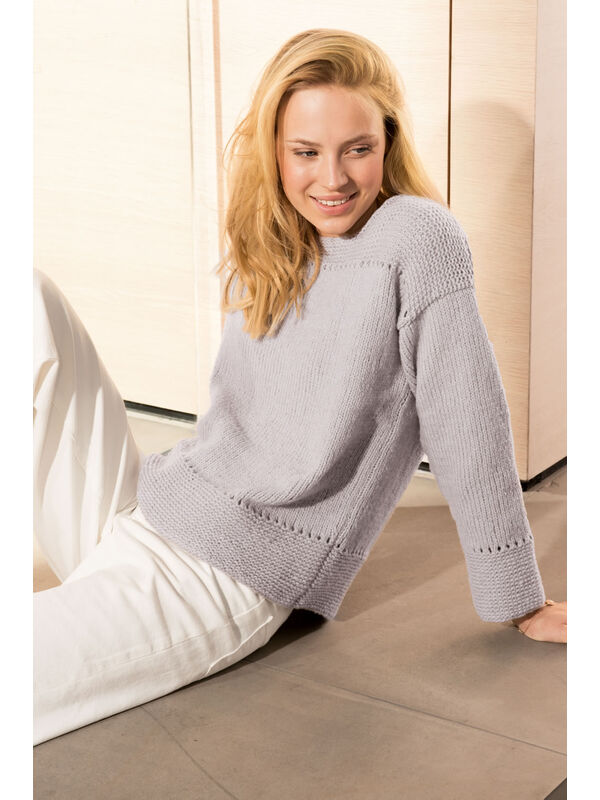 Lana Grossa ПУЛОВЕР Cool Wool Big