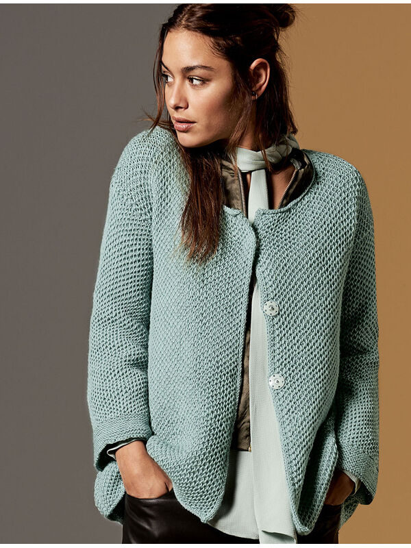 Lana Grossa ЖАКЕТ Cool Wool Melange