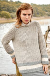 Lana Grossa ПУЛОВЕР Alta Moda Alpaca