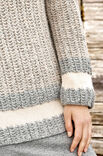 Lana Grossa ПУЛОВЕР Alta Moda Alpaca