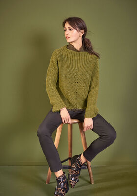 ПУЛОВЕР Cool Wool Big Melange от Lana Grossa