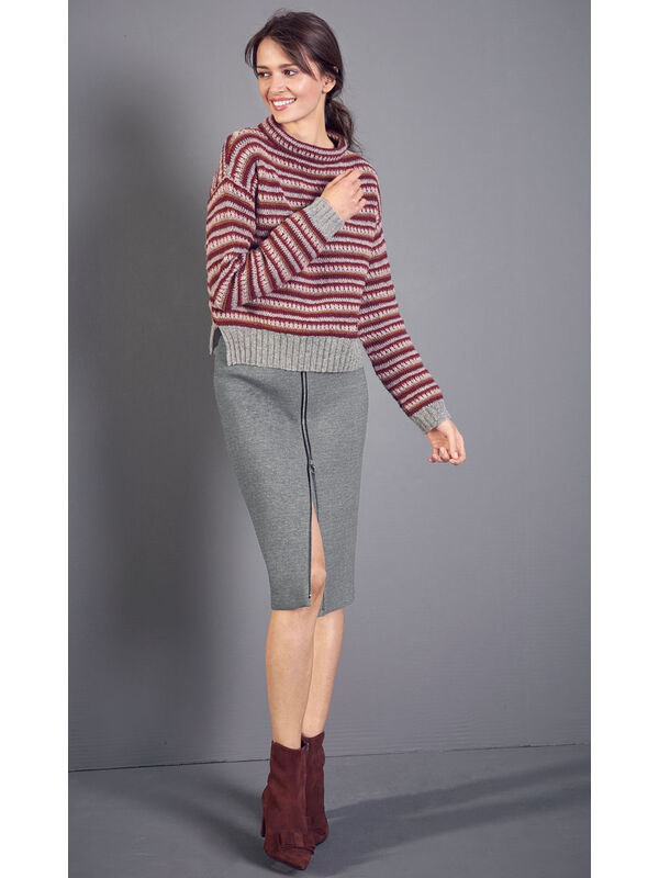 Lana Grossa ПУЛОВЕР Cashmere 16 Fine