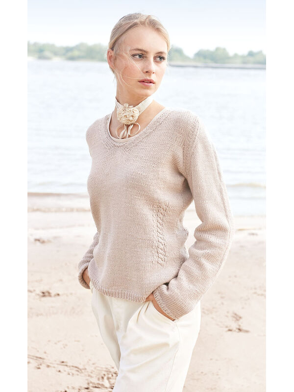 Lana Grossa ПУЛОВЕР Cool Wool Big