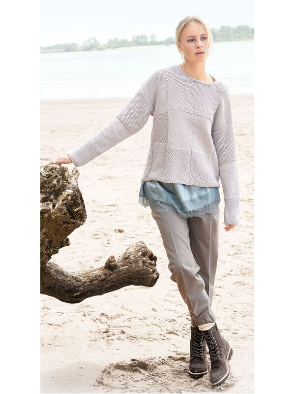 Lana Grossa ПУЛОВЕР Cool Wool Big