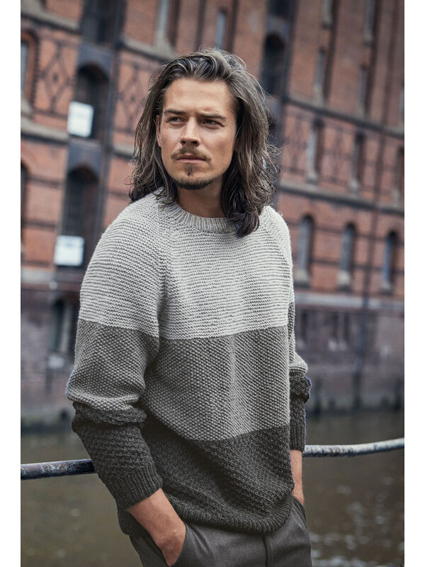 Lana Grossa ПУЛОВЕР Cool Wool Big
