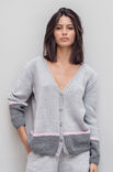 Lana Grossa КАРДИГАН Cool Wool Big Melange