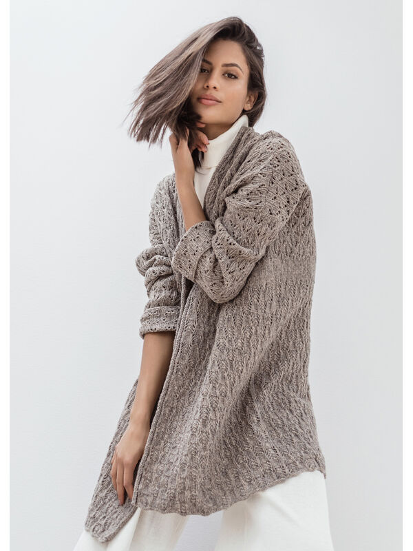 Lana Grossa КАРДИГАН Cashmere 16 Fine