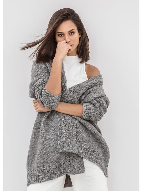 Lana Grossa КАРДИГАН Alta Moda Alpaca