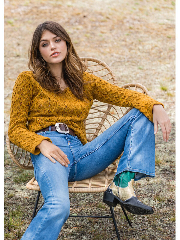 Lana Grossa ПУЛОВЕР Cashmere 16 Fine