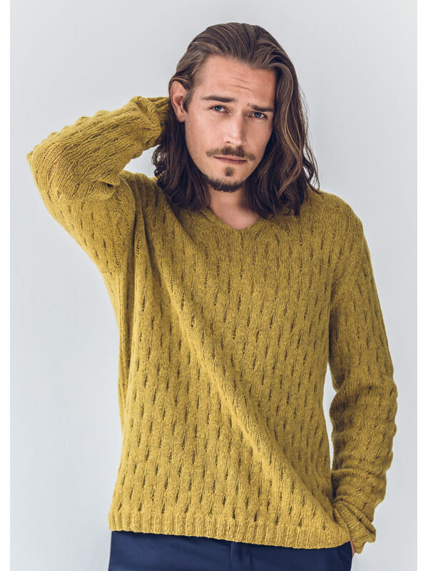 Lana Grossa ПУЛОВЕР Cashmere 16 Fine