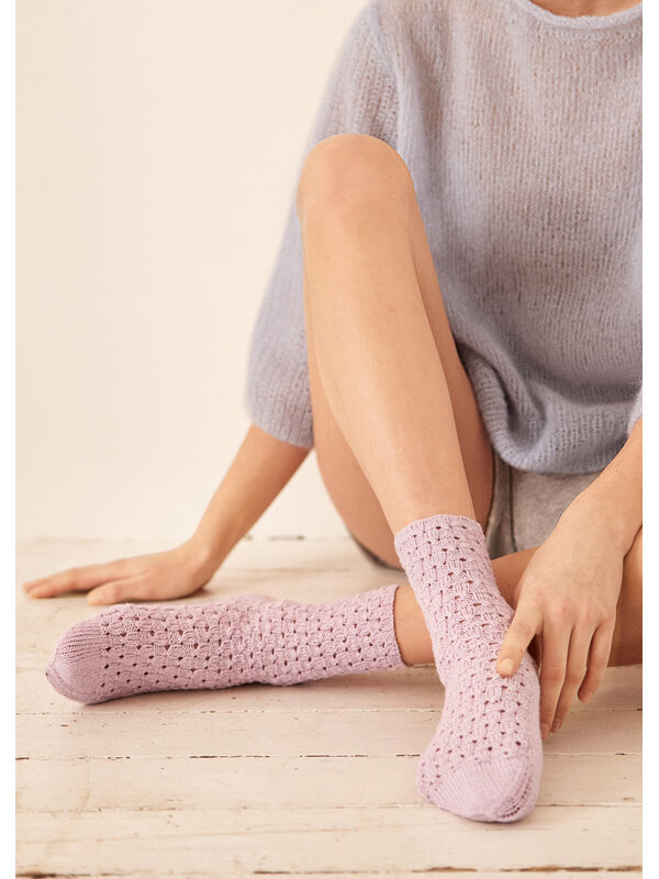 Lana Grossa НОСКИ Meilenweit 100g Cotton Bamboo