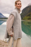 Lana Grossa ПУЛОВЕР БЕЗ РУКАВОВ Cool Merino & Silkhair