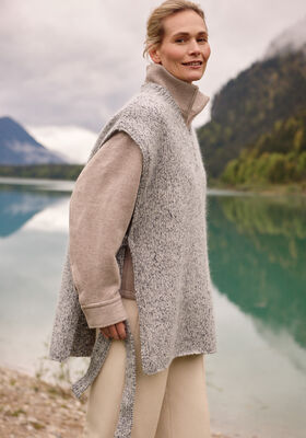 ПУЛОВЕР БЕЗ РУКАВОВ Cool Merino & Silkhair от Lana Grossa