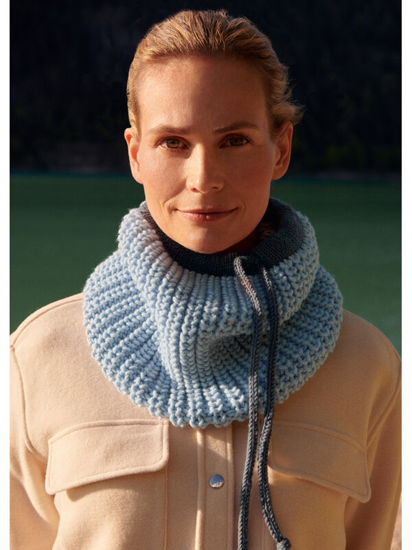 Lana Grossa ШАРФ-ВОРОТНИК Superbingo & Cool Wool Big