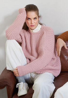 ПУЛОВЕР С КРУГЛОЙ ГОРЛОВИНОЙ Alta Moda Cashmere 16 от Lana Grossa