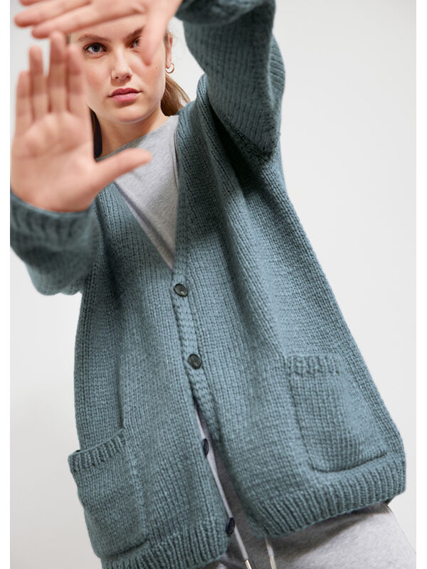 Lana Grossa КАРДИГАН Alta Moda Cashmere 16