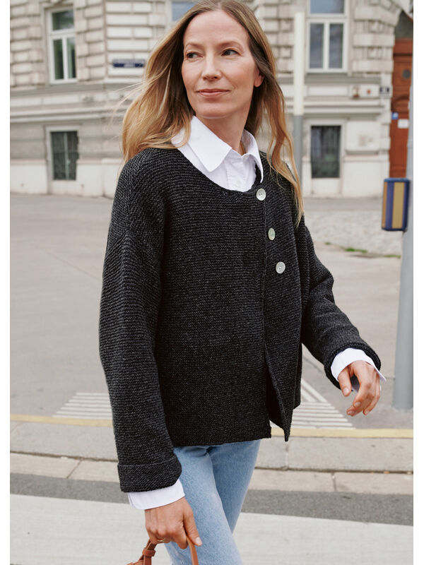 Lana Grossa КАРДИГАН Cashmere 16 Fine
