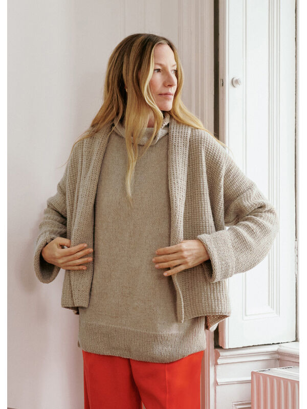 Lana Grossa КАРДИГАН Cashmere Verde