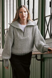 Lana Grossa ПУЛОВЕР Cool Wool Big Mélange