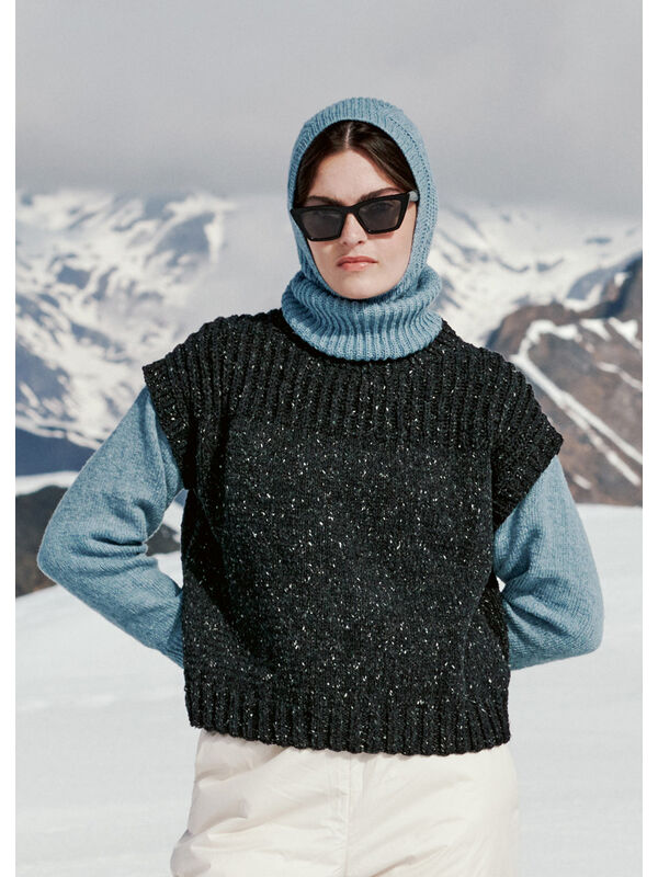 Lana Grossa ПУЛОВЕР Landlust Soft Tweed 90