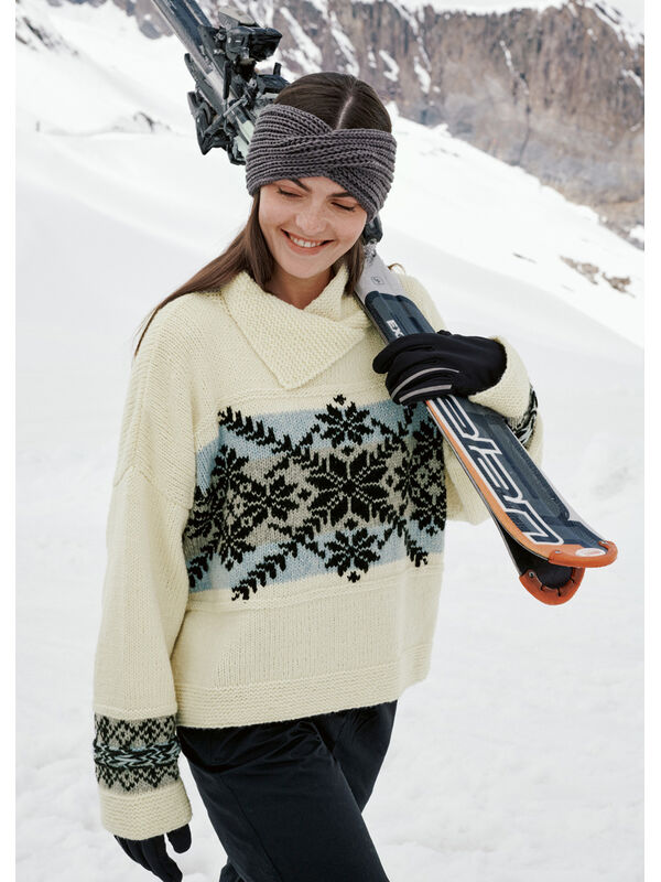 Lana Grossa ПУЛОВЕР Cool Merino