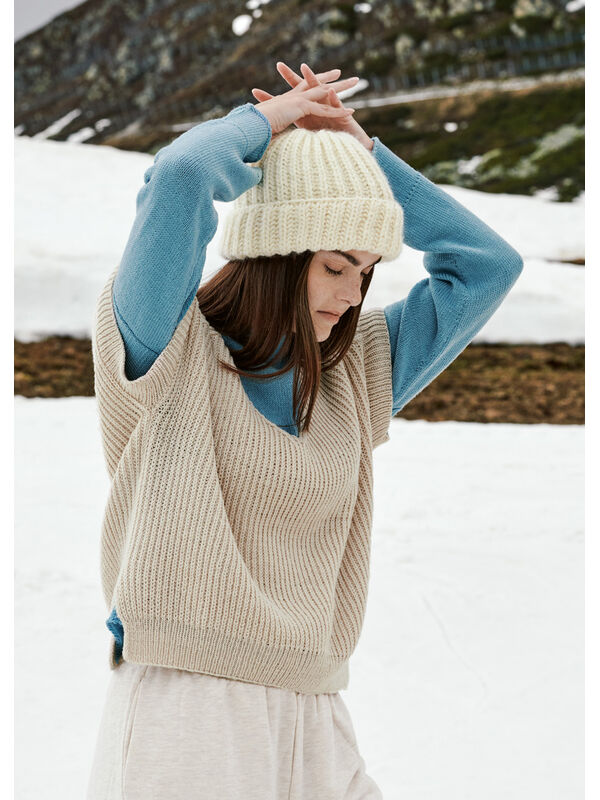 Lana Grossa ПУЛОВЕР БЕЗ РУКАВОВ Cool Wool